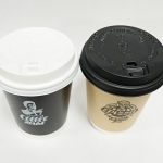 二重耐熱紙コップ用蓋